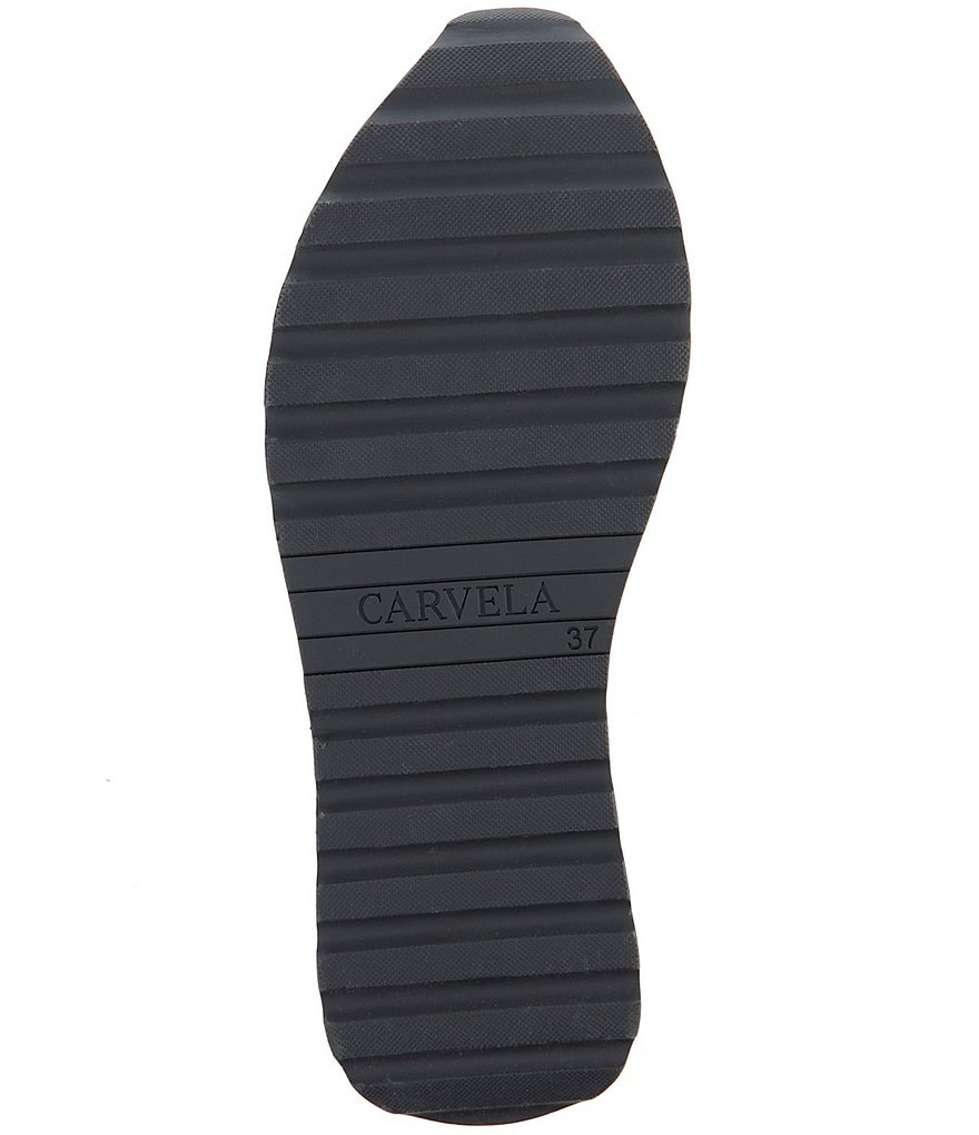 Donald Pliner Pelham Neoprene Mixed Leather Slip-On Wedge Sneakers