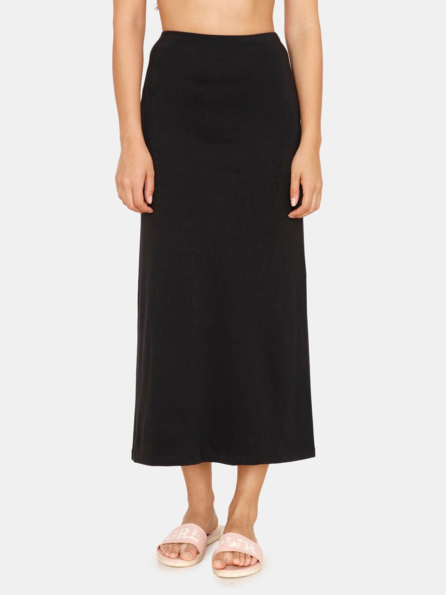 Zivame Black Midi Skirt