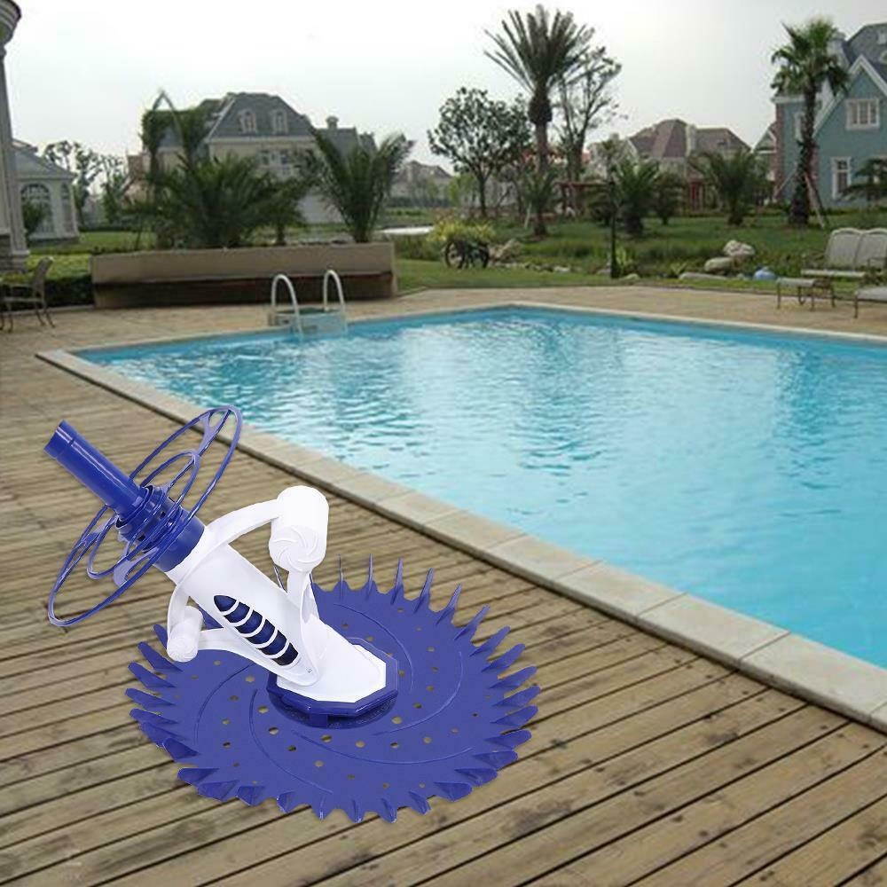 Automc Swimming Pool Vacuum Cleaner Hover Climb Wall w/ Hose In Ground