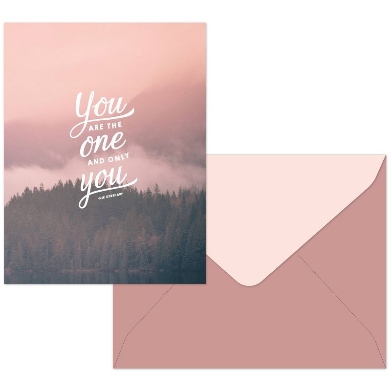 16ct Assorted Encouragement Note Cards Inspired Scenery