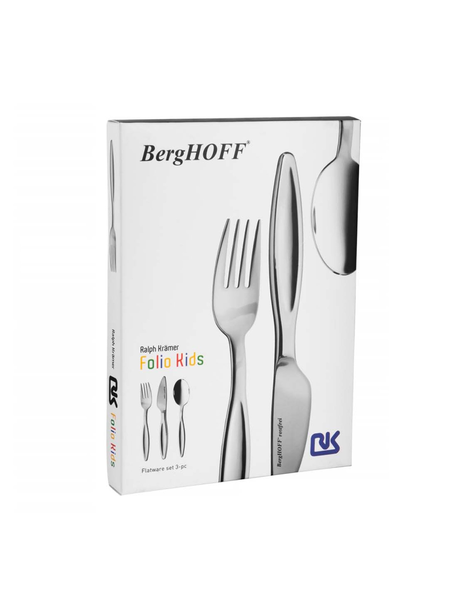 BERGHOFF Essentials Silver Stainless Steel Cutleries - Set of 3