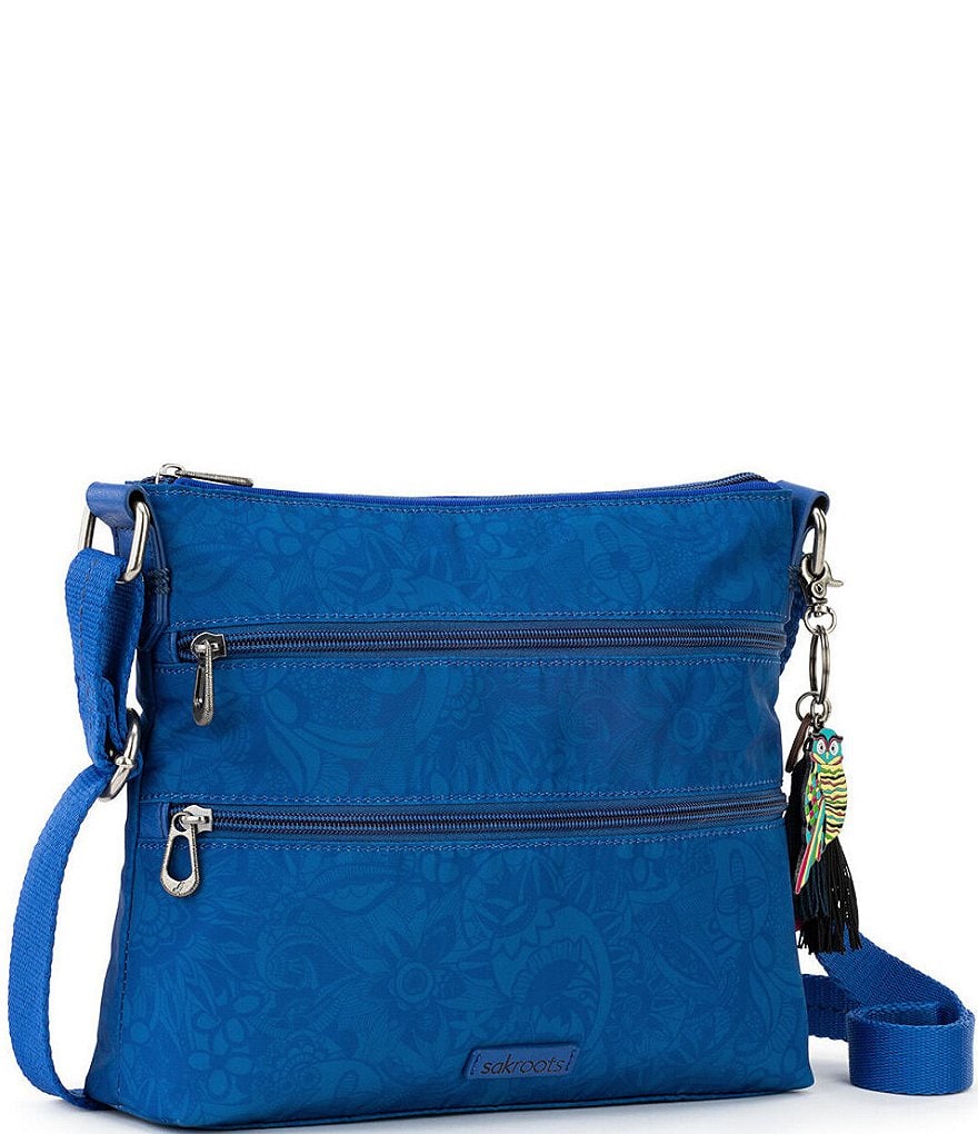 Sakroots Basic Zip Top Crossbody Bag
