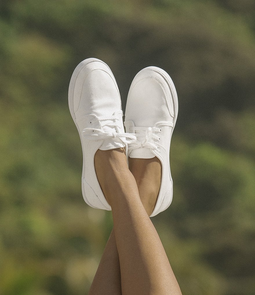 Sanuk Pair O Dice Lace Washed Canvas Sneakers