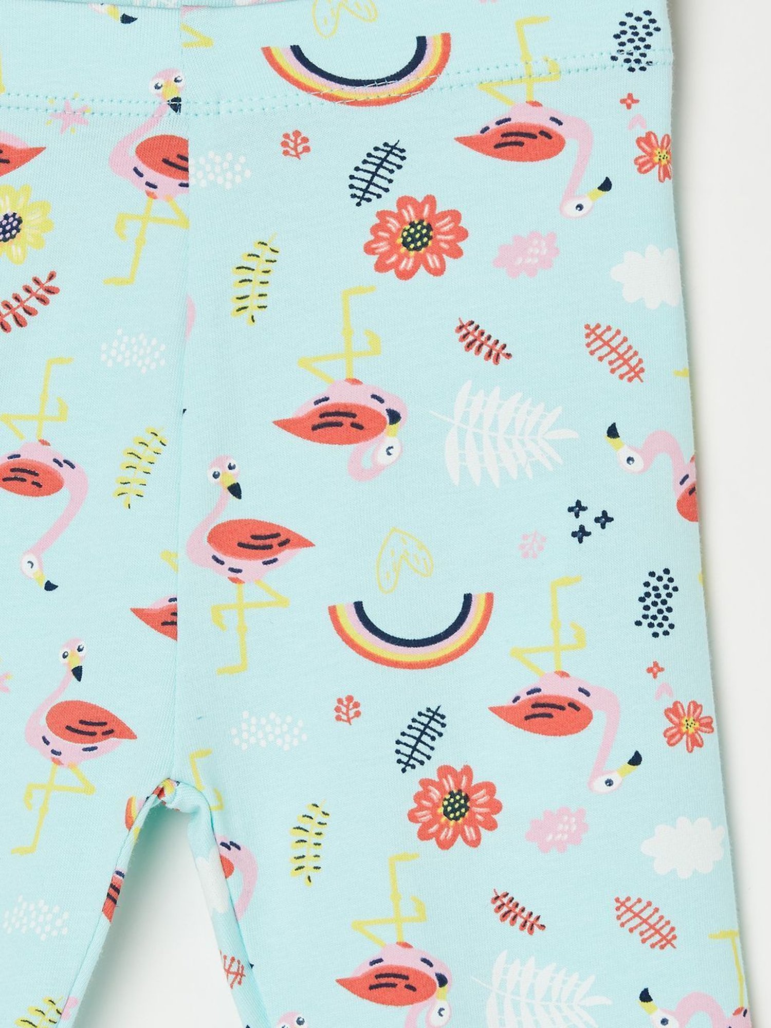 Mothercare Kids Blue Embroidered Jeggings