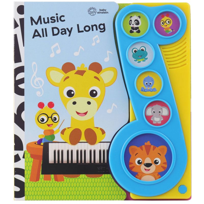Baby Einstein Music All Day Long Little Music Note Sound (Board Book)