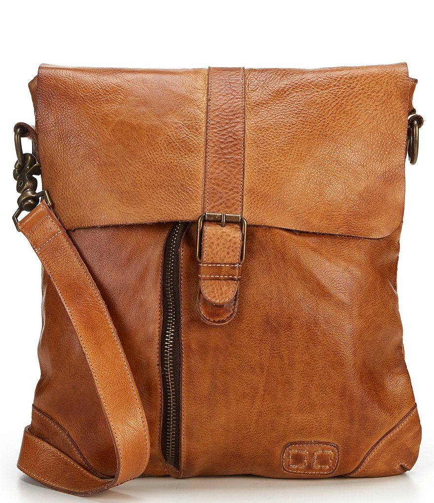 Bed Stu Jack Distressed Leather Crossbody Bag