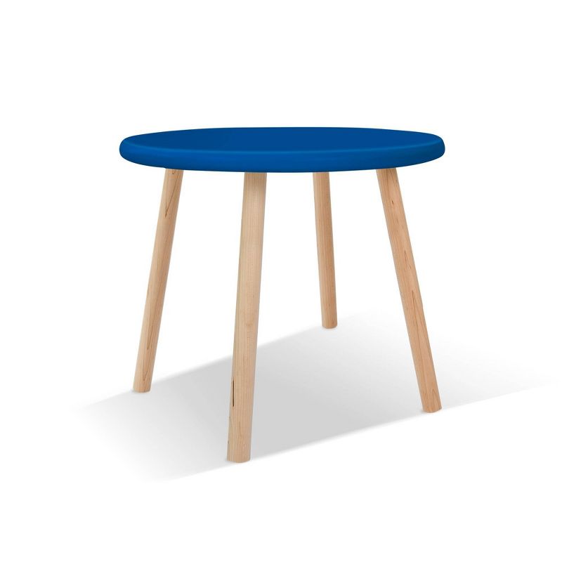 23.5" Peewee Round Kids' Table Maple/Pacific Blue - Nico & Yeye