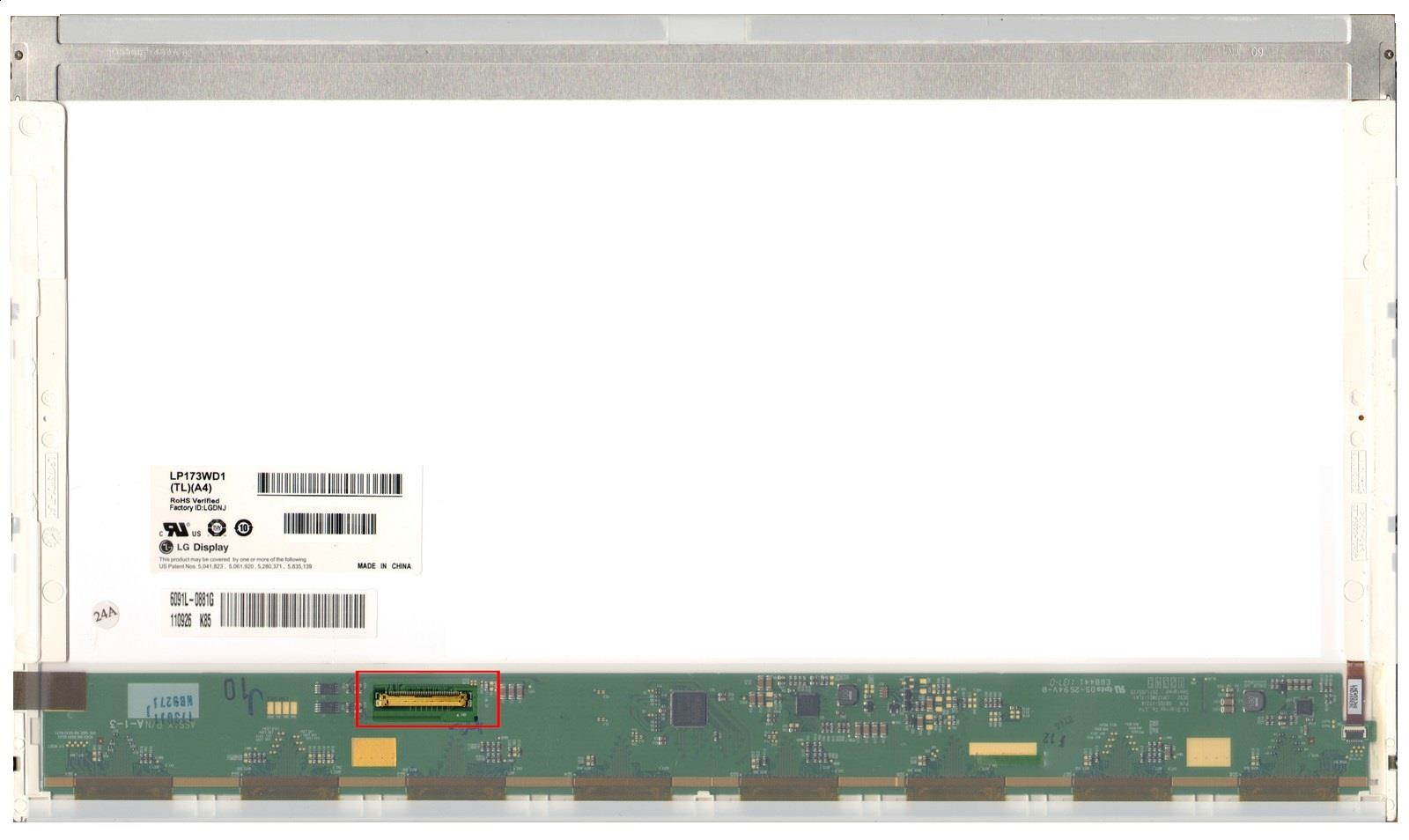 Fullcom 17.3" Asus A75VM-TY085V 17.3 WXGA++ Glossy LED LCD Screen/display