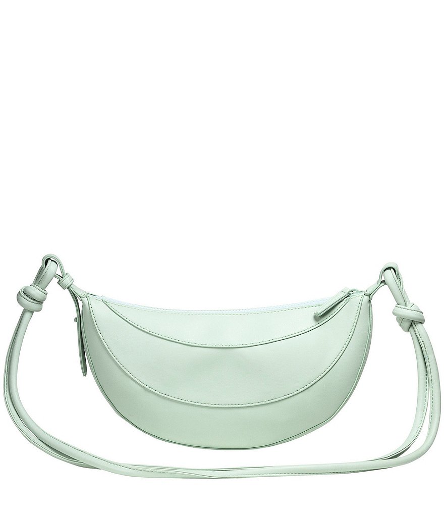 COACH Originals Swinger Nylon and Pebble Leather Shoulder Bag