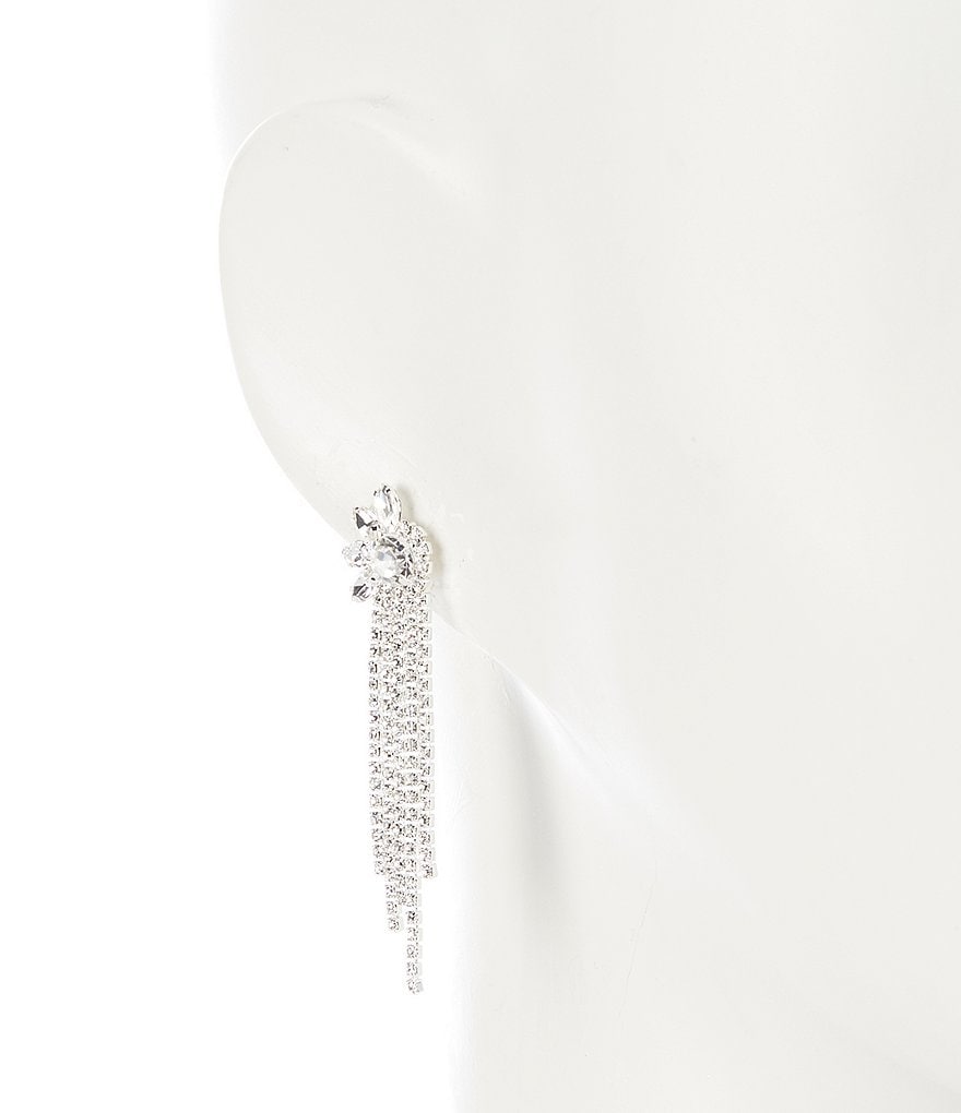 Cezanne Fringe Chandelier Earrings