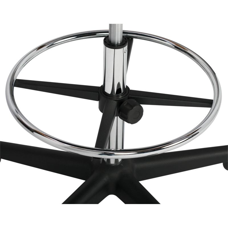 Riviera Drafting Chair - Black