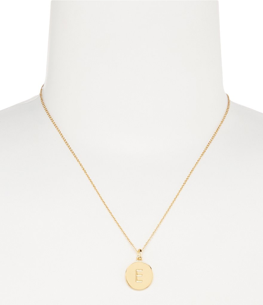 kate spade new york #double;One In A Million#double; Initial Necklace