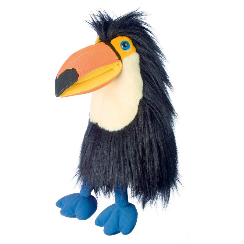 The Puppet Company Large Bird Plush Puppet - Orange Billed Toucan