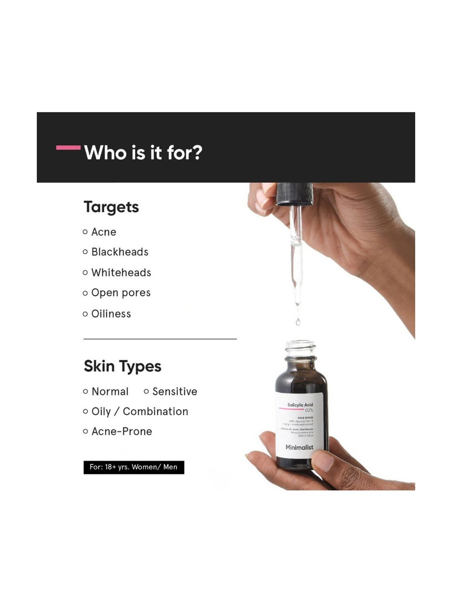 Minimalist Salicylic Acid 02% Face Serum - 30 ml