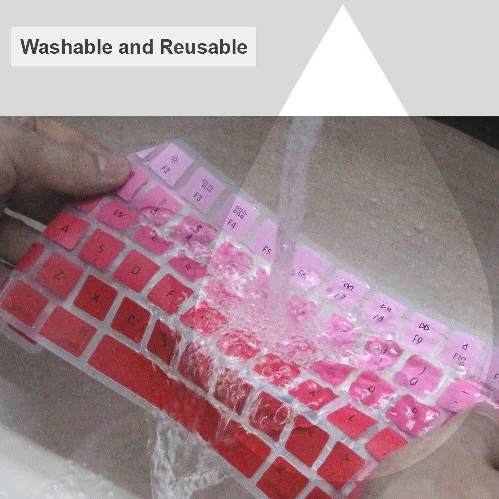 All-inside Ombre Red Cover for Apple Magic Keyboard (MLA22LL/A) with US Layout
