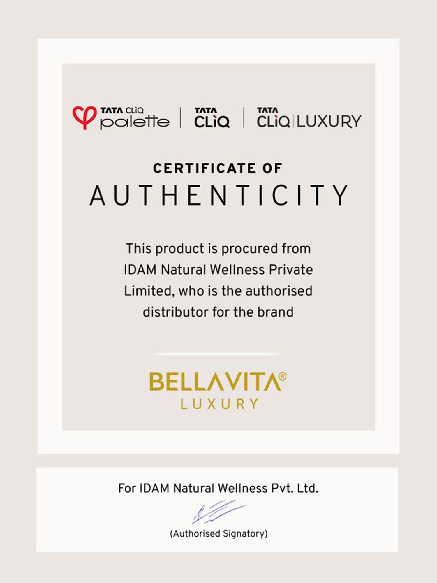 BELLA VITA LUXURY KLUB Man Eau de Parfum - 100 ml