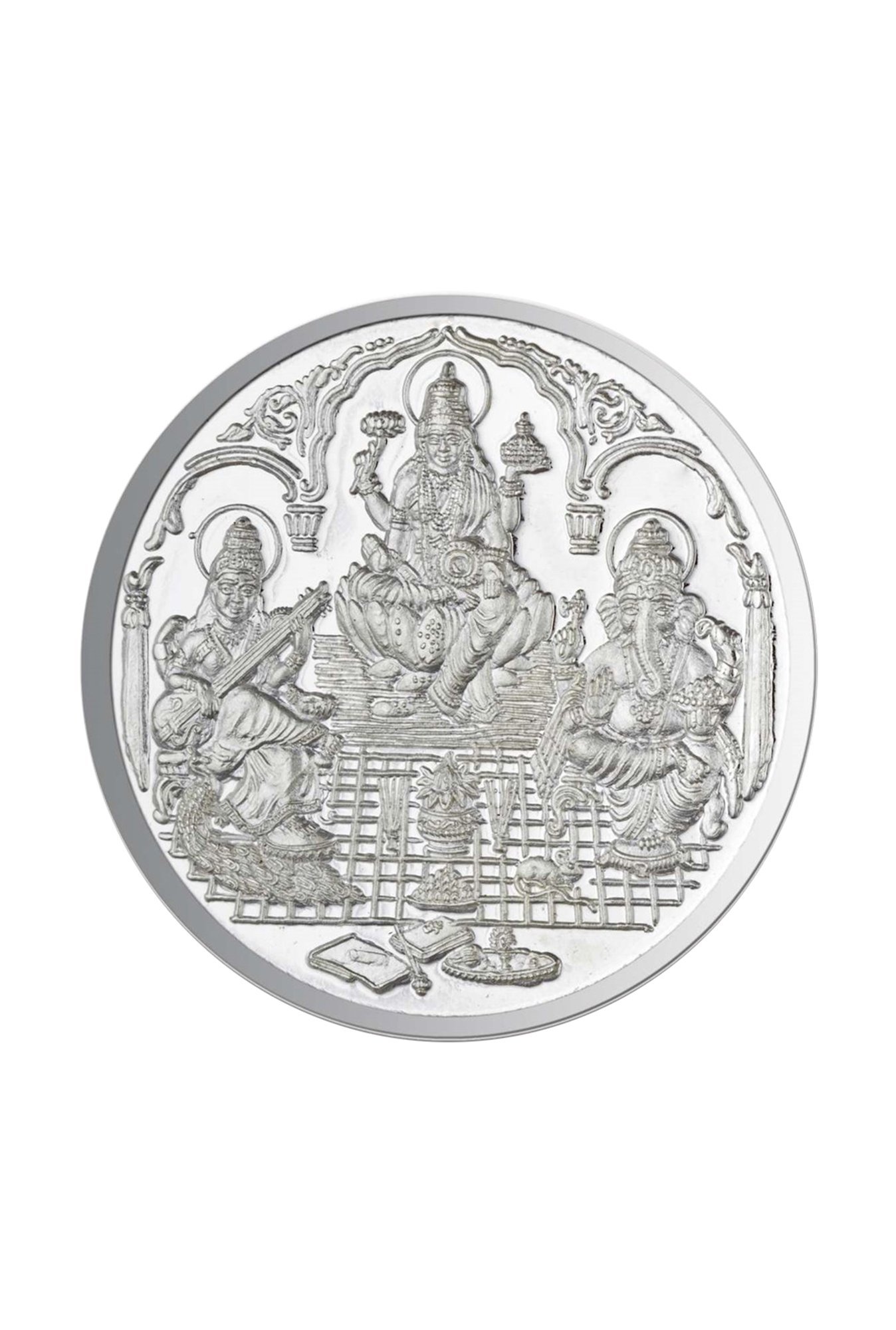 Taraash Ganpati 999 10gm Silver Coin