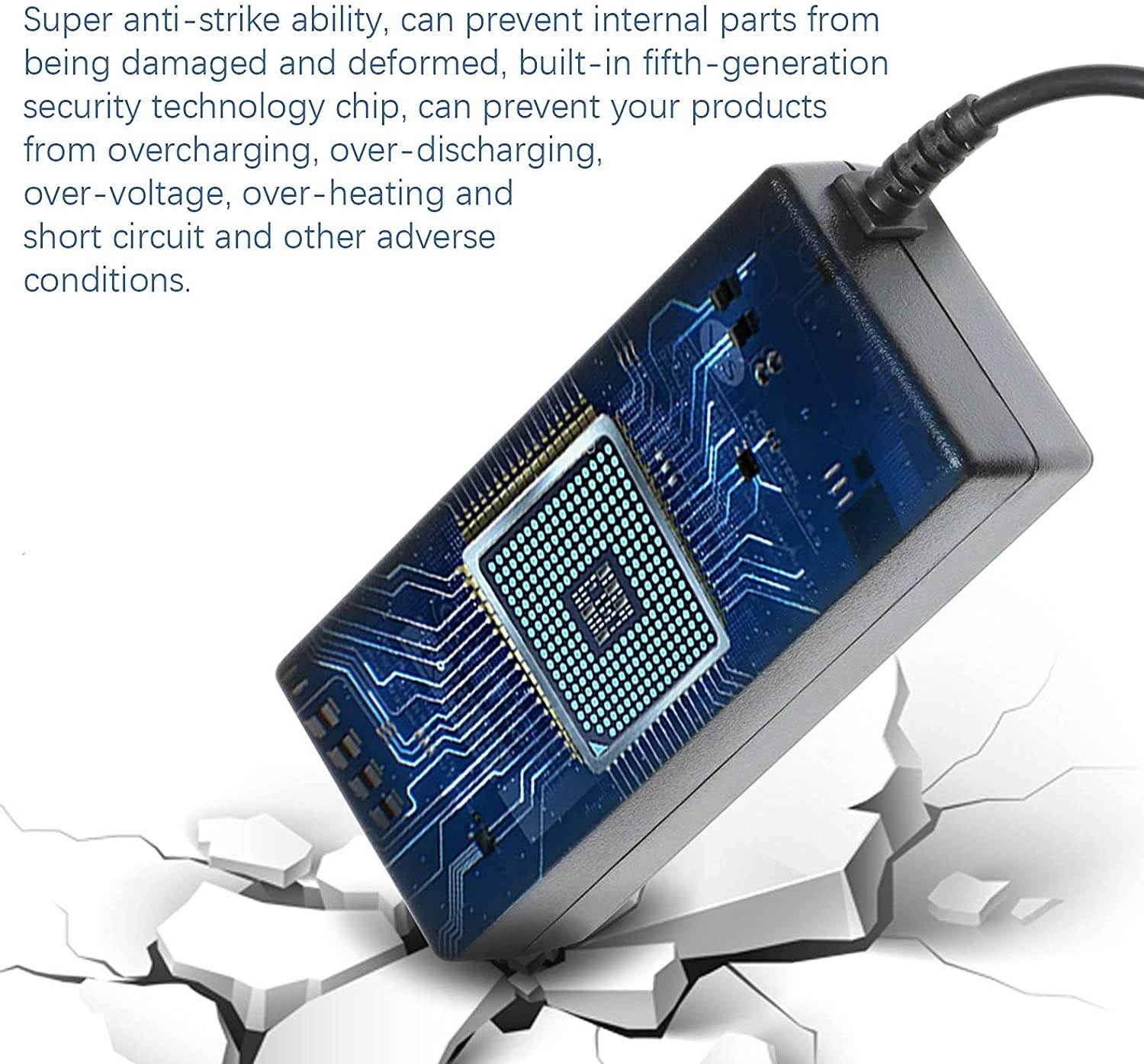 65W 19V 3.42A AC Adapter Laptop Charger Replacement for Toshiba PA3714U-1ACA PA3822U-1ACA PA3917U-1ACA Satellite C55 C55D C55T C655 C655D C675 C855 C855D L55 L655 L675 L745 L755 L775D Supply Cord