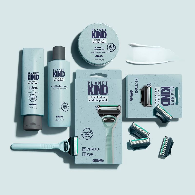 Planet KIND by Gillette Nourishing Moisturizer with Cucumber & Vitamin E - 5 fl oz 