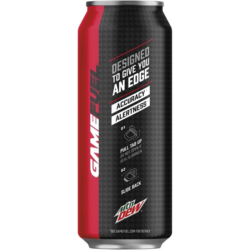 Mountain Dew AMP Game Fuel Charged Cherry Burst - 16 fl oz Can