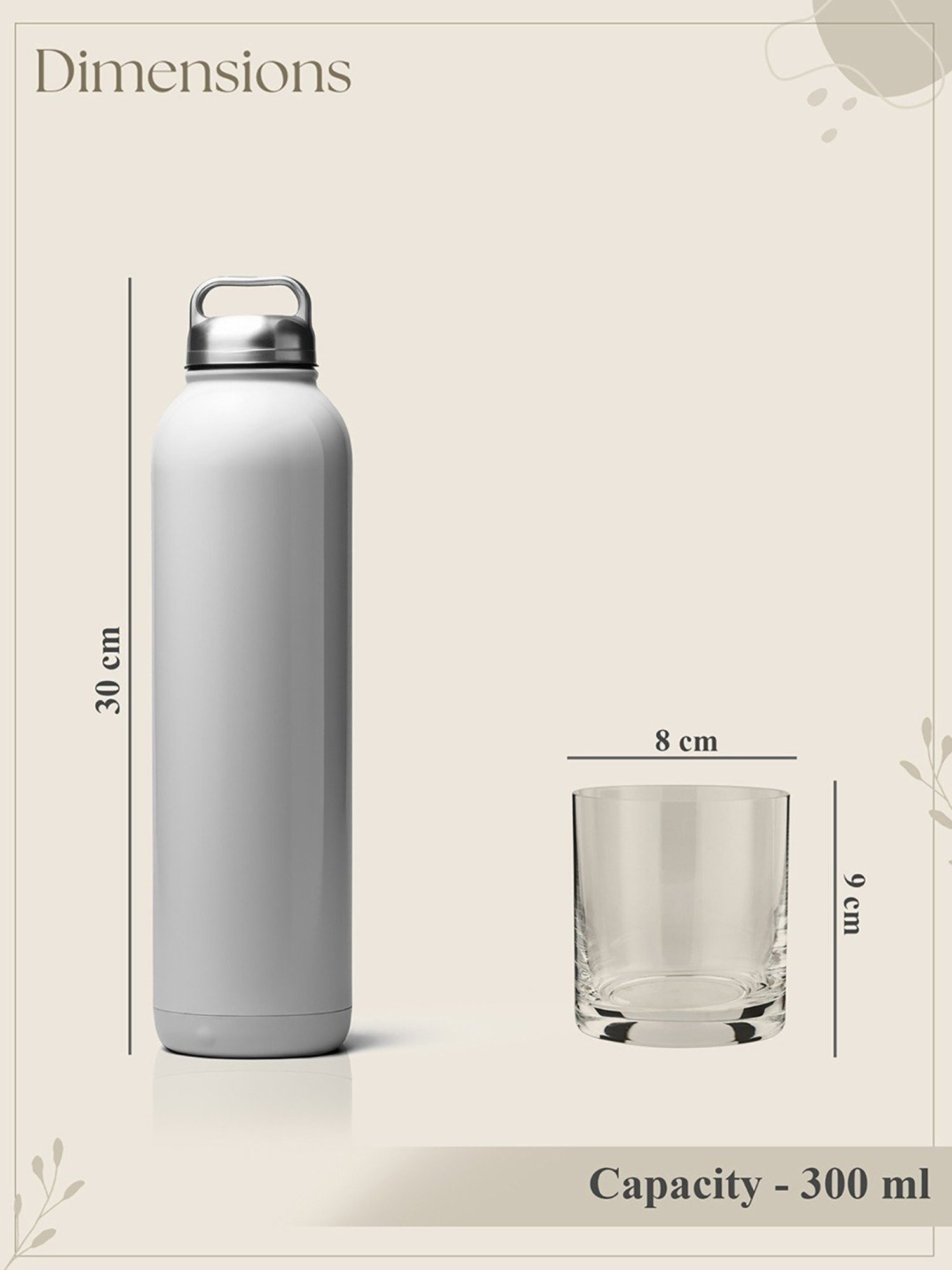 Mikasa Julie Transparent Glass Flute Glass (0.266 L) - Set of 4