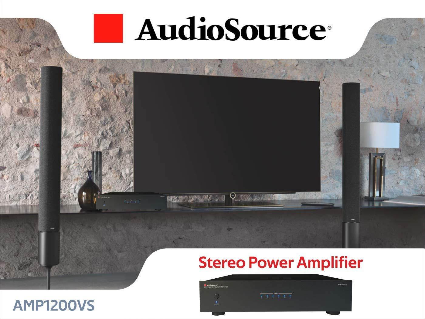AudioSource AMP1200VS 12-Channel, 6-Zone Distributed Audio Analog Power Amp