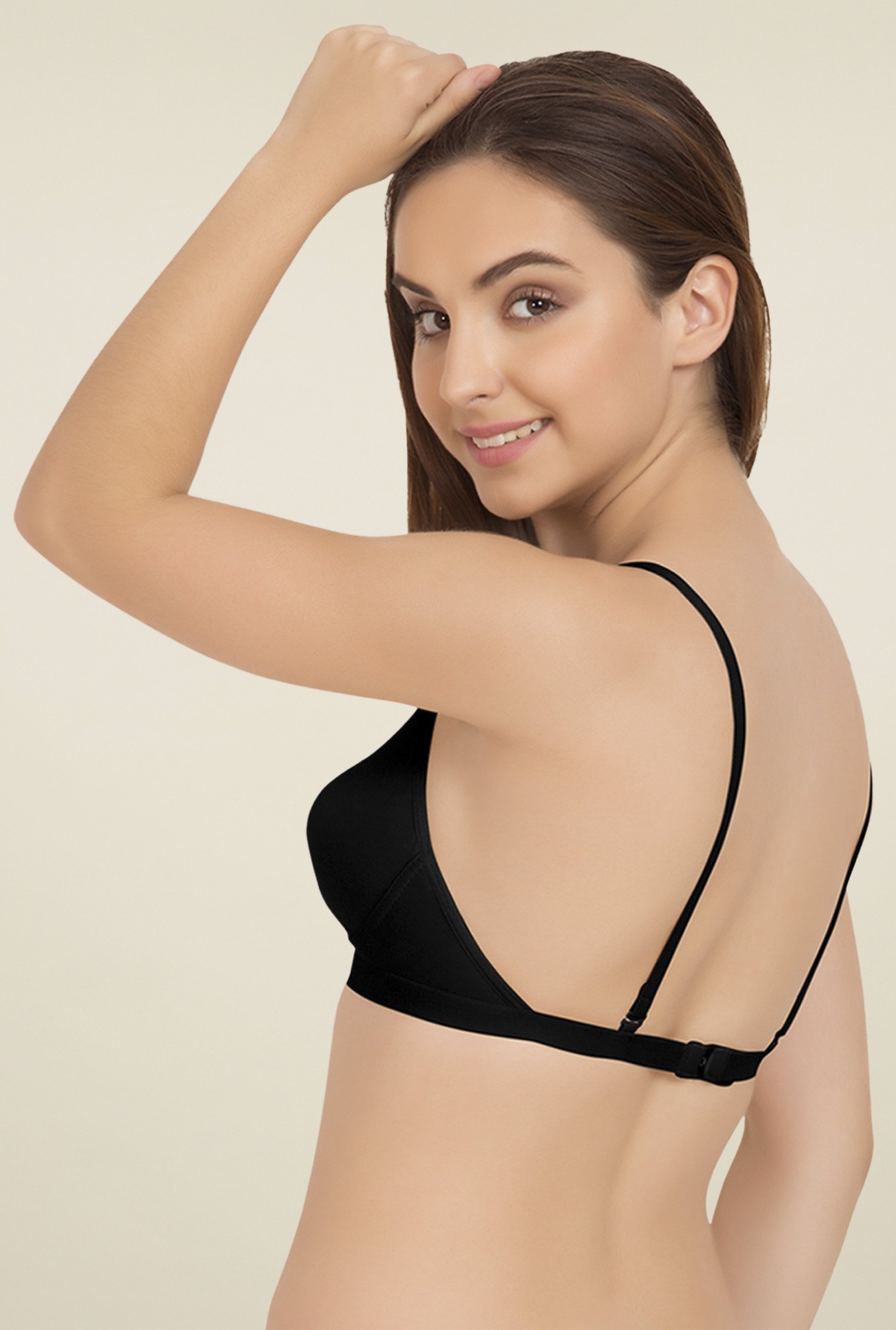 Tweens Purple & Black Non Padded T-Shirt Bra (Pack of 2)