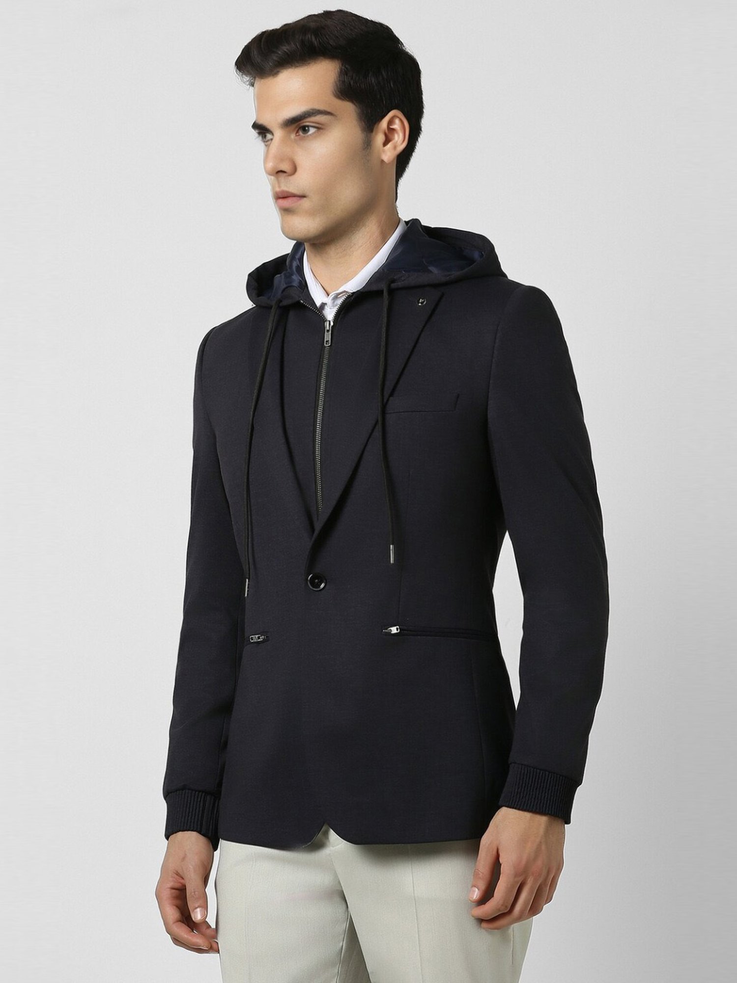 Van Heusen Black Slim Fit Blazer