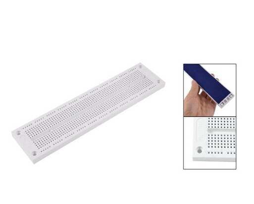WWH-SYB-130 Solderless Breadboard 760 Tie Point PCB Panel 190mm x 45mm x 8mm