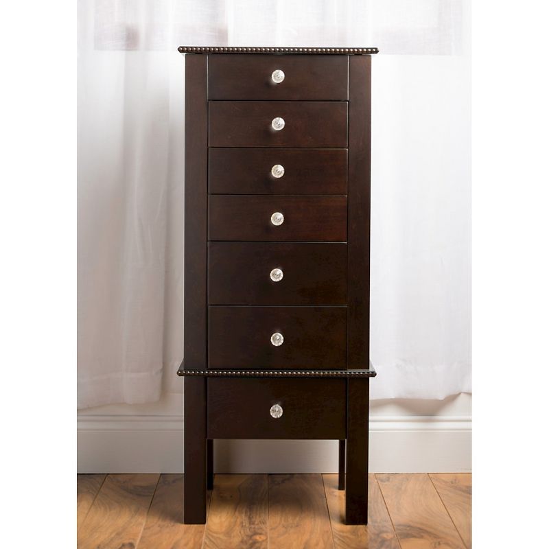 Crystal Jewelry Armoire Espresso - Hives & Honey