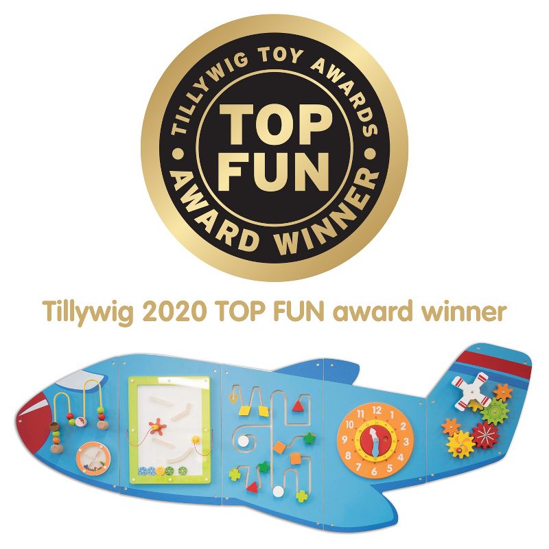 Learning Advantage Airplane Activity Wall Panels