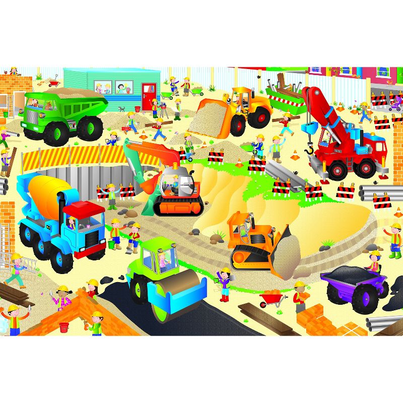 Galt Toys Construction Site Floor Puzzle - 30pc