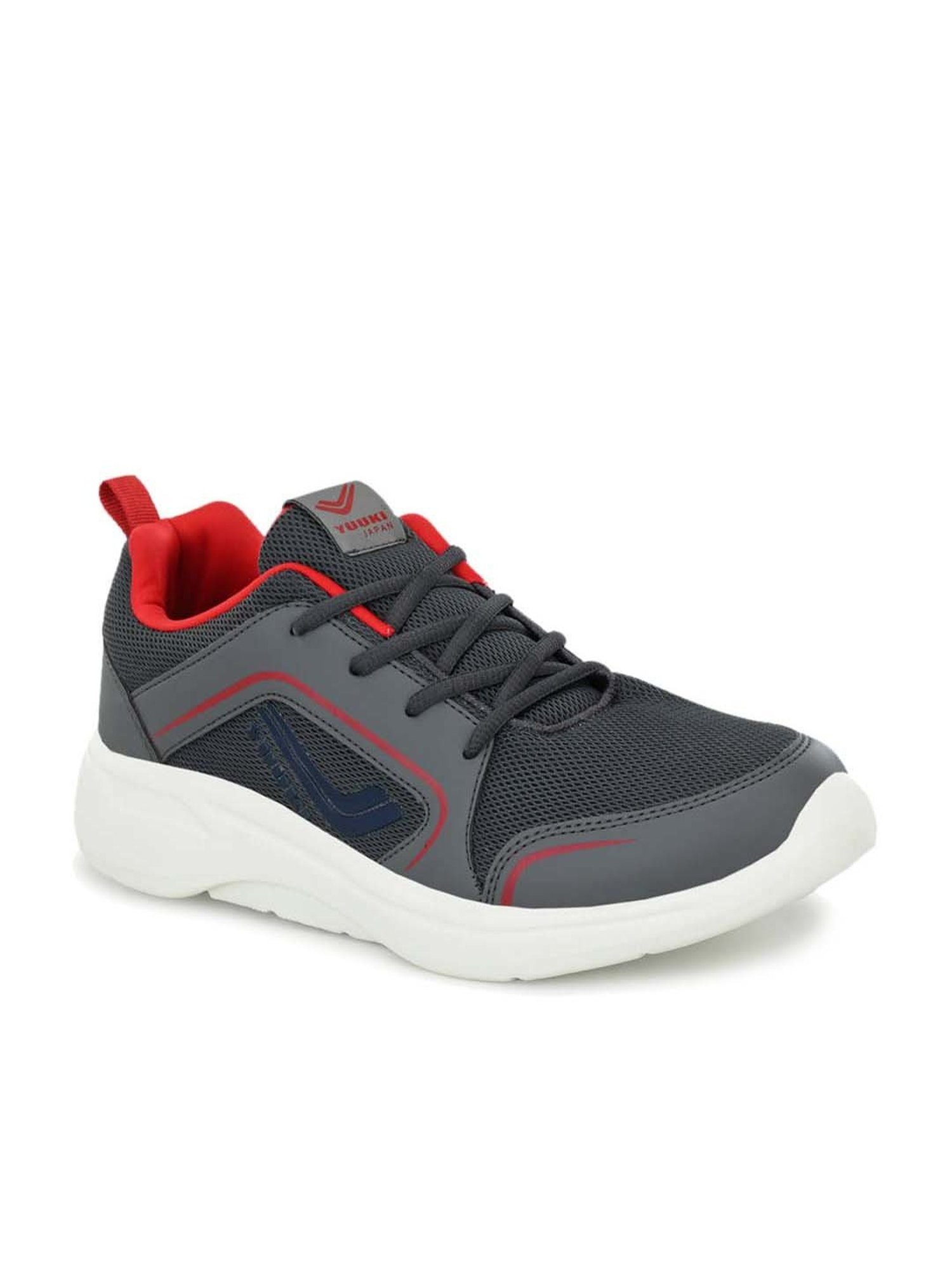Yuuki Men's DELTA RUN III Grey Running Shoes