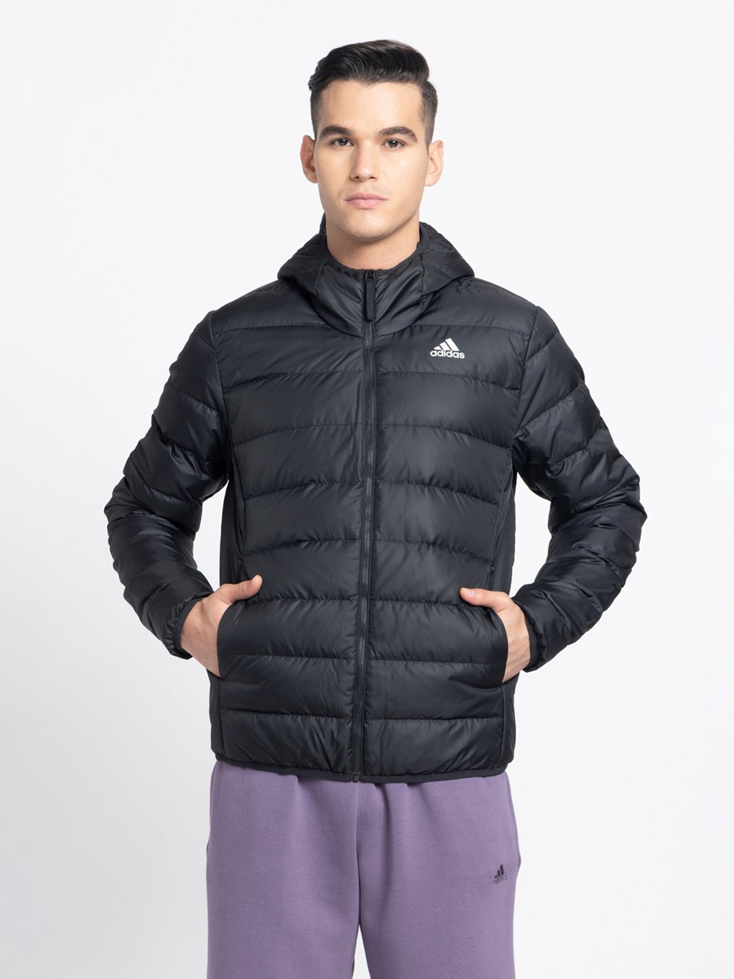 Slowave Teal Regular Fit Sports Hooded Jacket