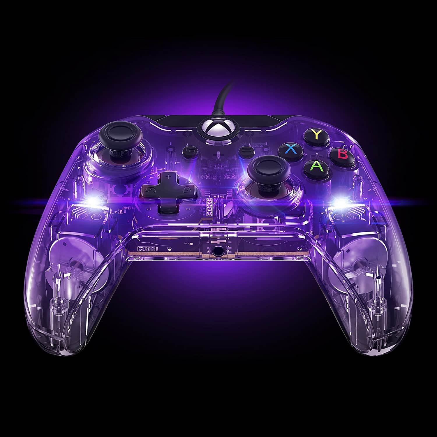 PDP Afterglow Prismatic LED Wired Controller: Multicolor - Xbox One 048-121-NA