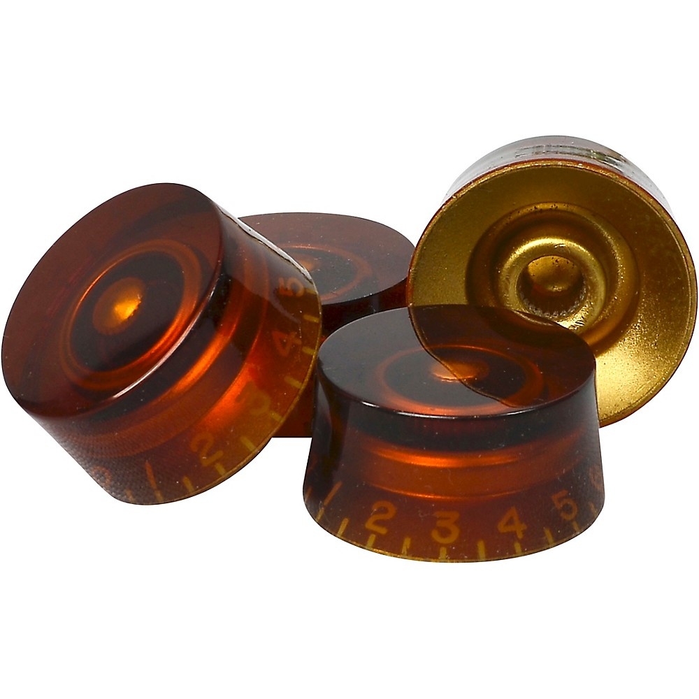 Mojotone Guitar & Bass Speed Knobs Amber