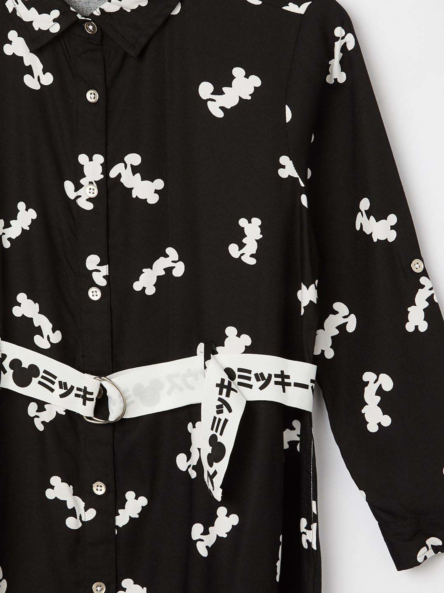 Fame Forever by Lifestyle Girls Black Printed Dress