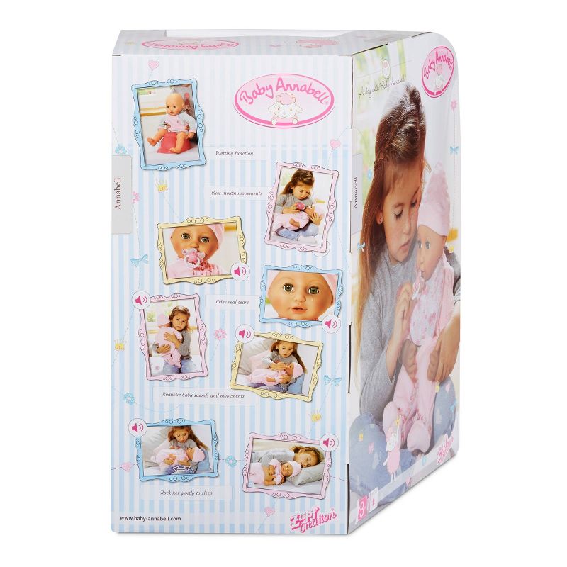 Baby Annabell Soft-Bodied Baby Doll - Green Eyes