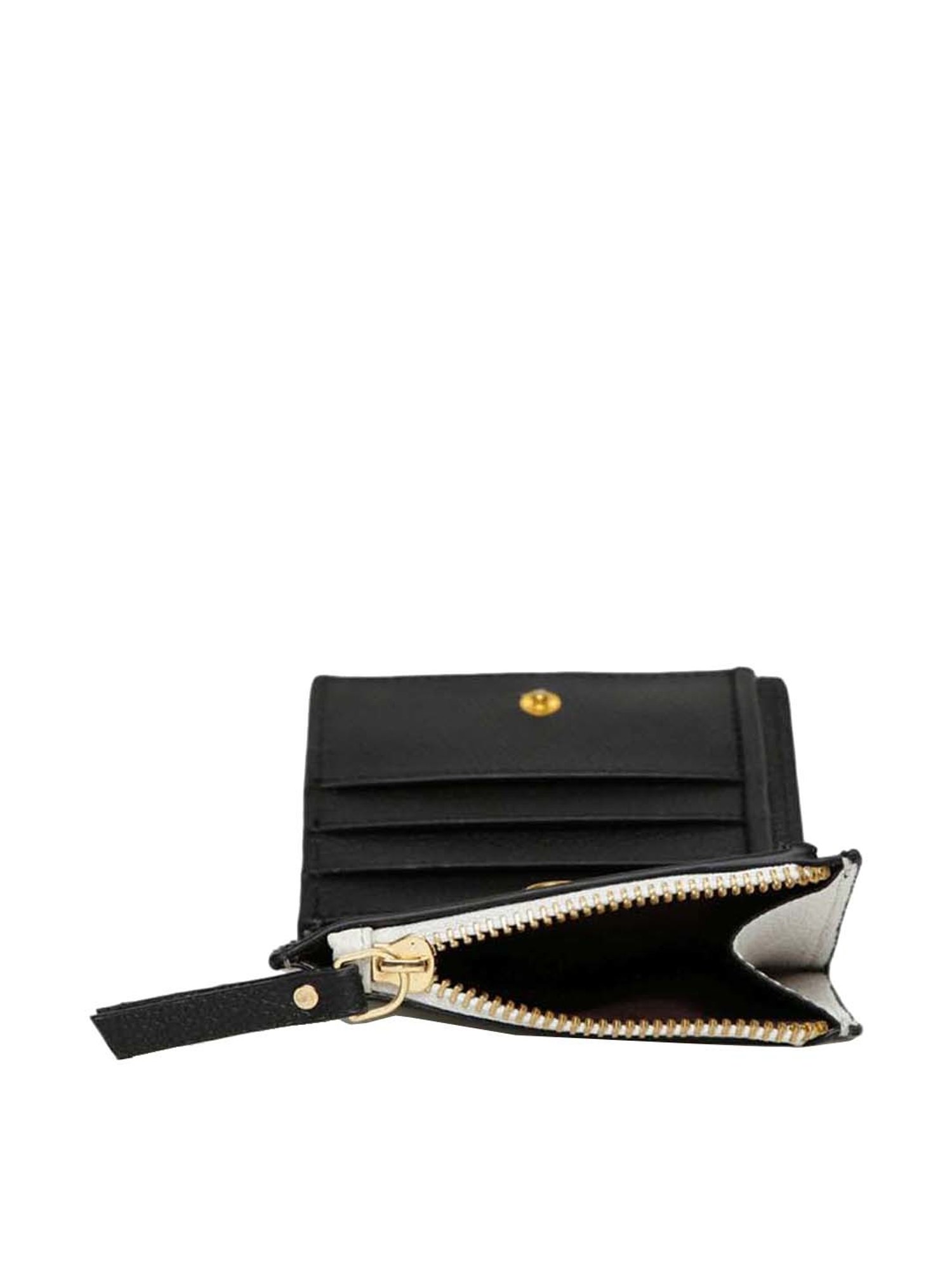 KLEIO White Solid Bi-Fold Wallet for Women