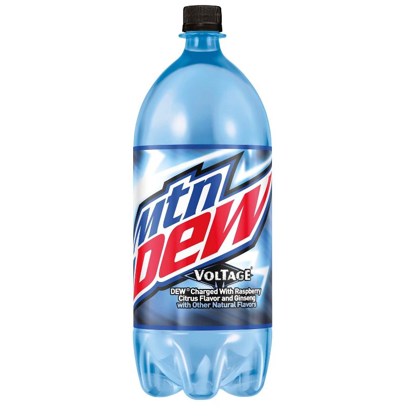 Mountain Dew Blue Voltage Soda - 2L Bottle