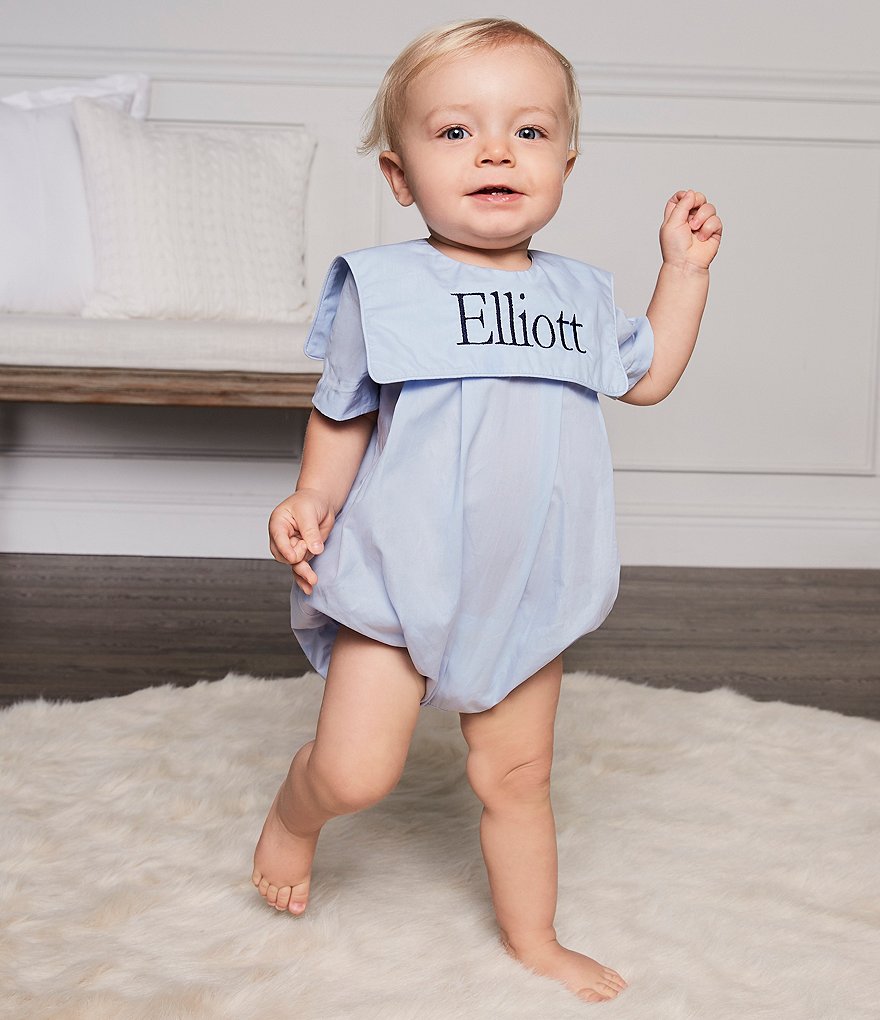 Edgehill Collection Baby Boys Newborn-24 Months Bubble Coverall