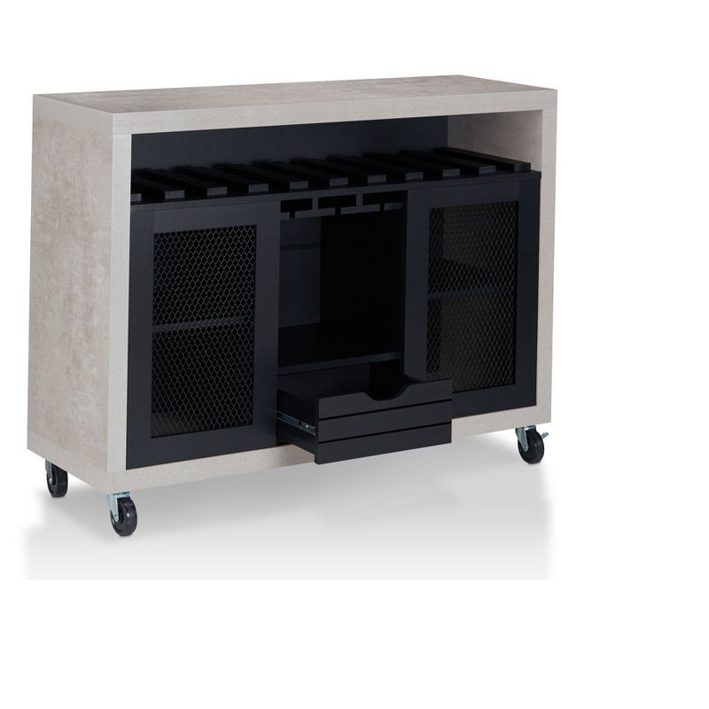 Iohomes Willis Industrial Dining Buffet Black - HOMES: Inside + Out