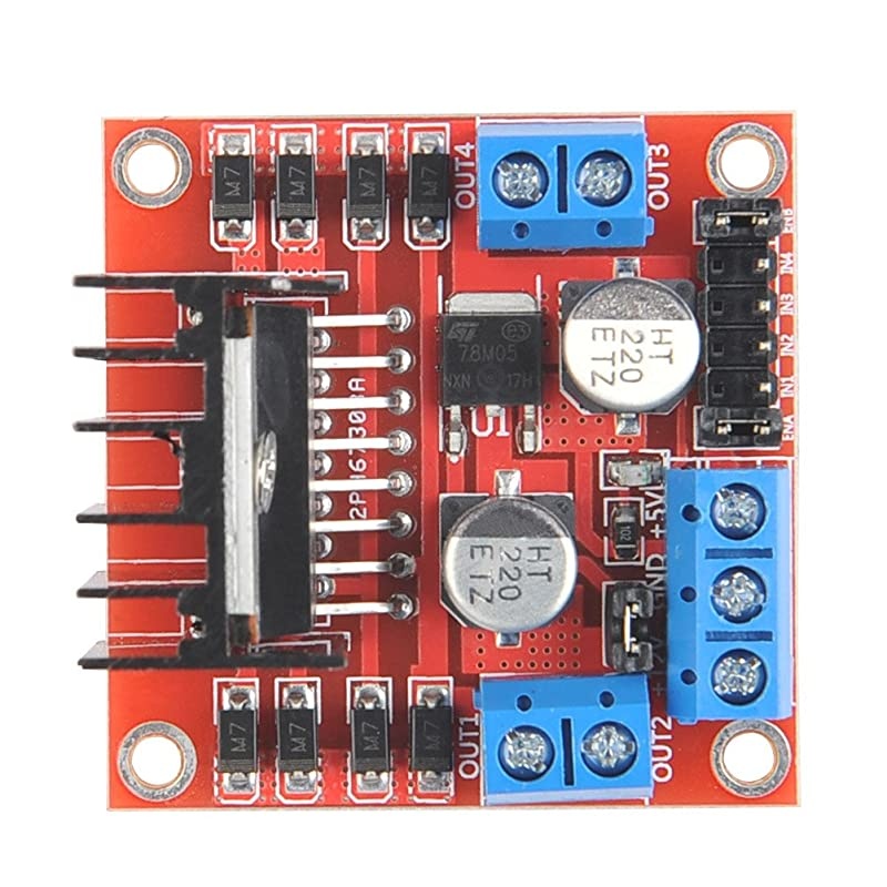 5Pack L298N Stepper Motor Driver Controller Board Dual H Bridge Module for Arduino Electric Projects