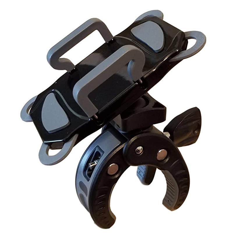 CR-30 SlimClip Mic Stand Phone Holder, iPhone Clamp Mount, Pole Phone Mount, Microphone, Music, or Drum Stand - for iPhone, Samsung Galaxy or Note, Pixel, Any Smartphone