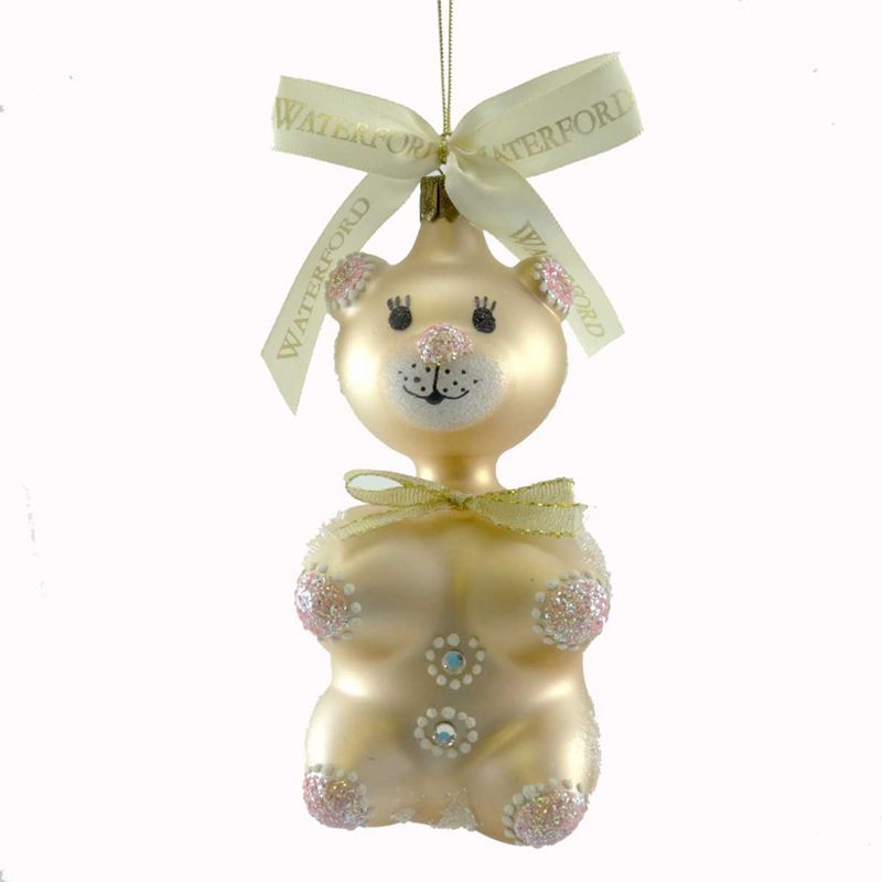 Holiday Ornament Gingerbread Teddy Christmas Holiday Heirlooms  -  Tree Ornaments