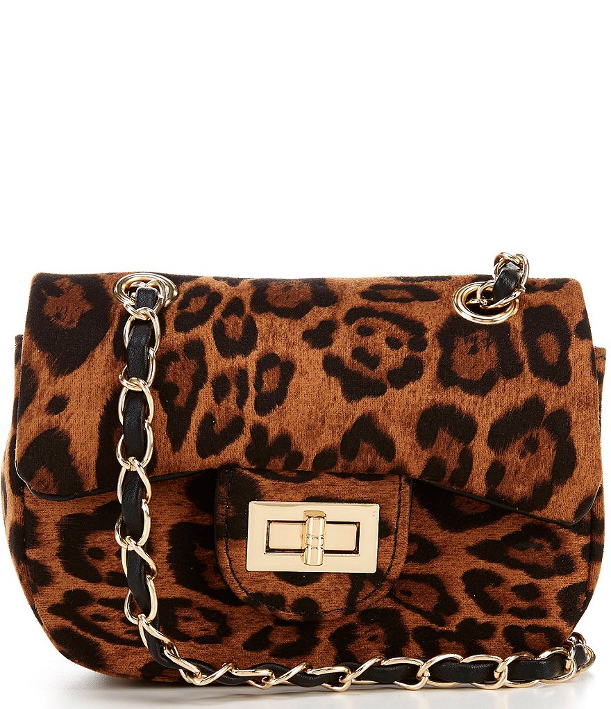 GB GB Girls Leopard Crossbody Handbag