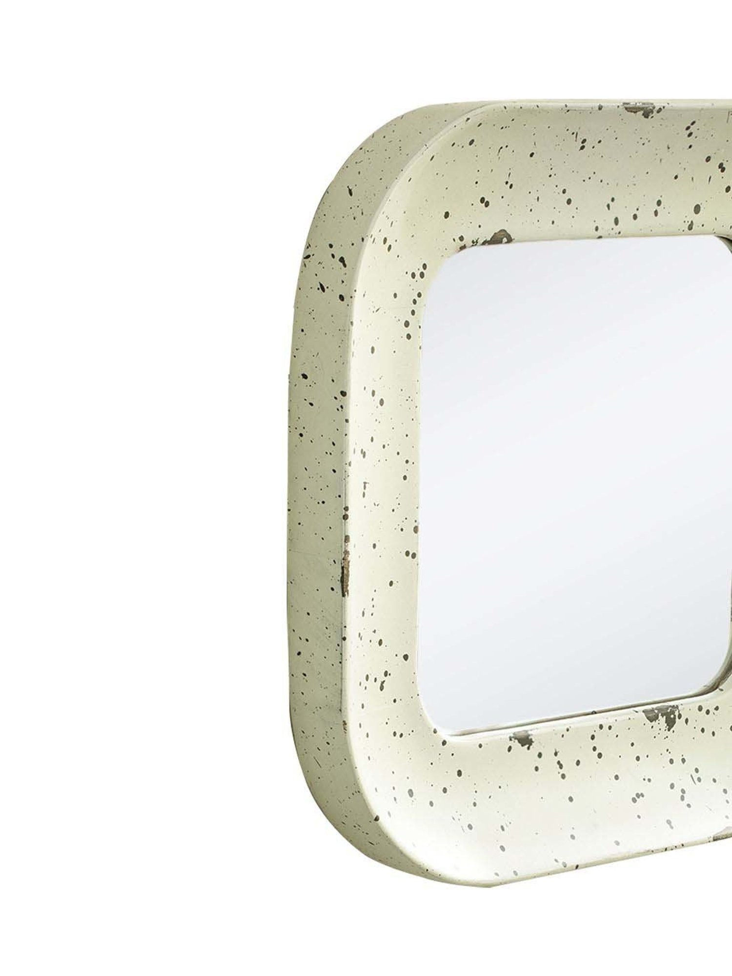 CHRONIKLE Pink Iron Sun Burst Designer Round Wall Mirror