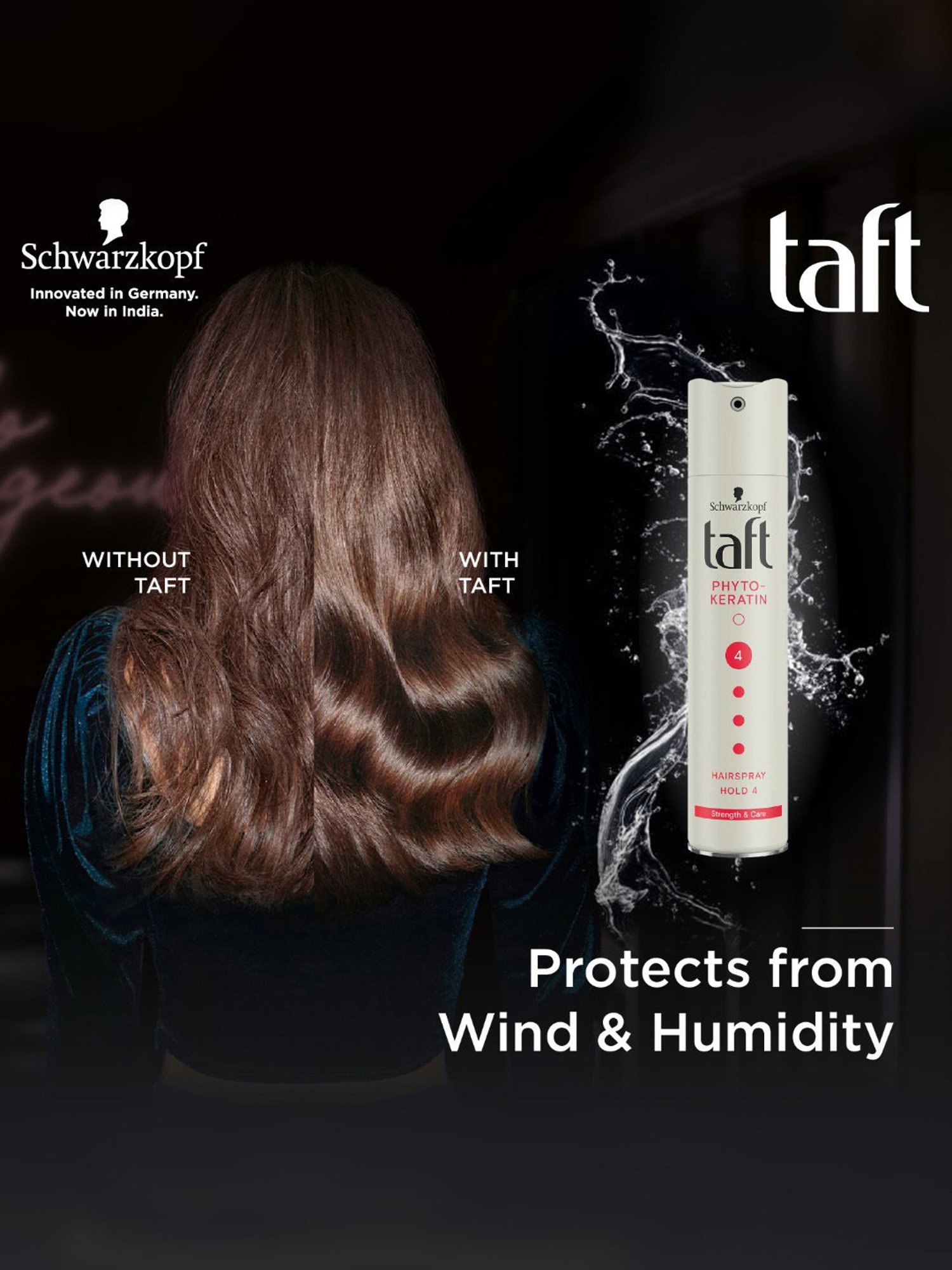 Schwarzkopf Taft Phyto-Keratin Hairspray Hold 4 - 250 ml
