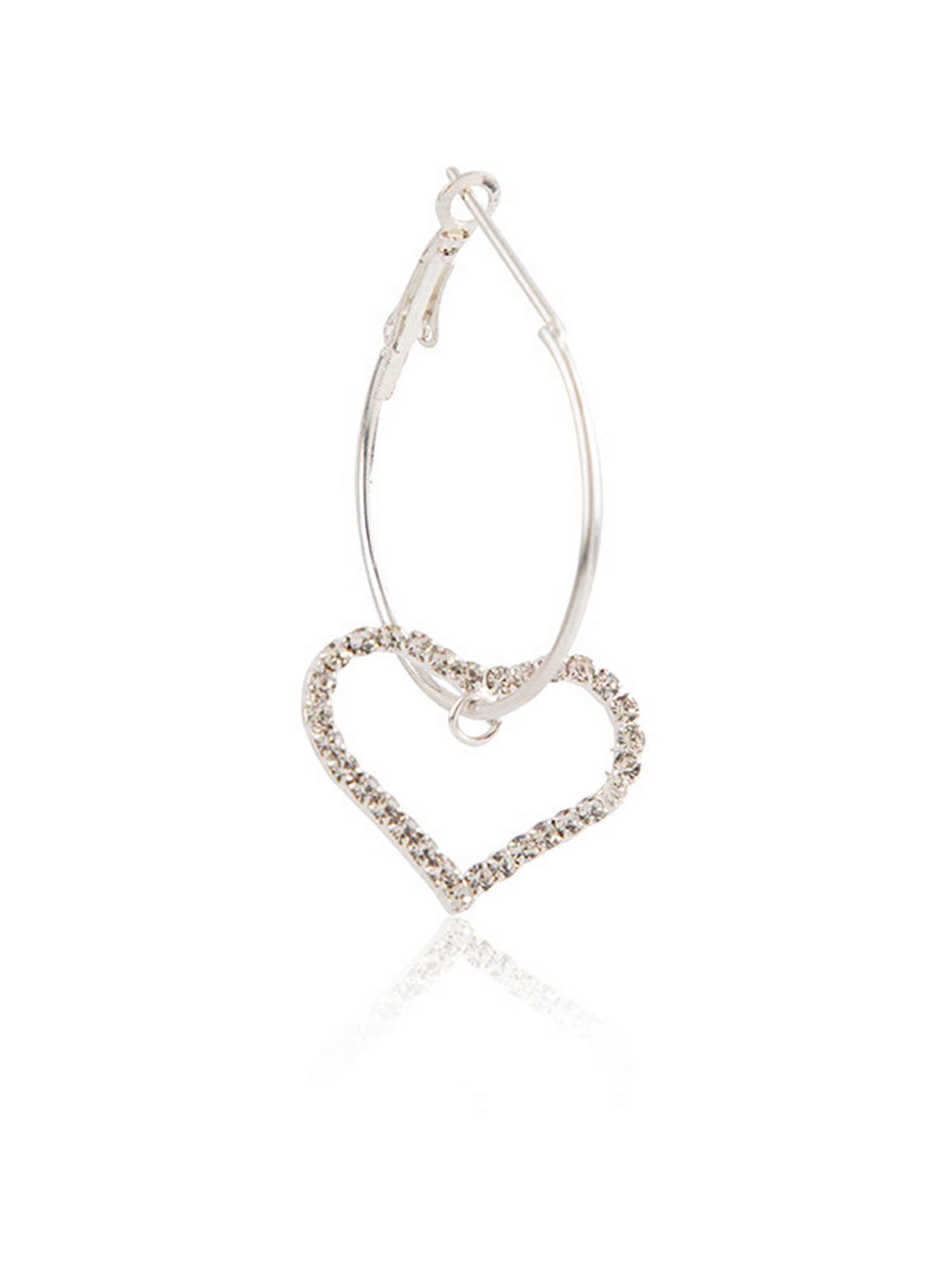 Prita by Priyaasi Sparking Hoop Earrings - Set of 2