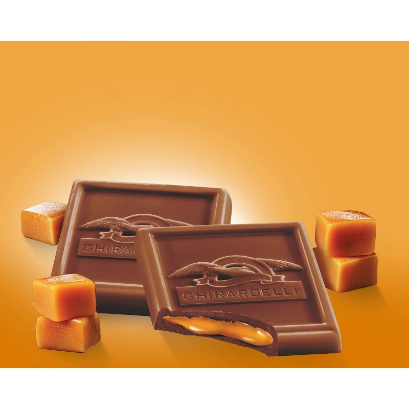 Ghirardelli Caramel Milk Chocolate Squares - 1.06oz